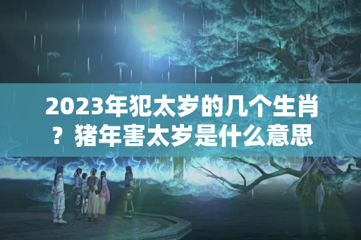 2023年犯太岁的几个生肖？猪年害太岁是什么意思