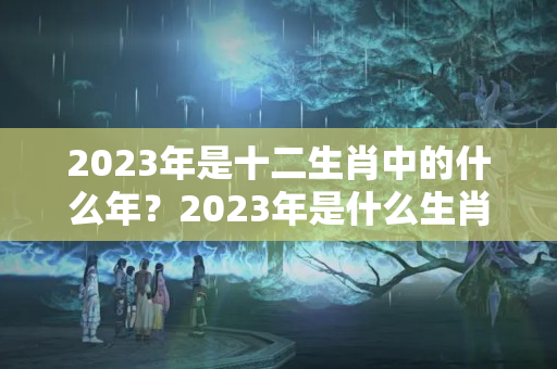 2023年是十二生肖中的什么年？2023年是什么生肖年