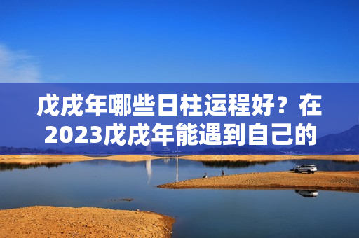 戊戌年哪些日柱运程好？在2023戊戌年能遇到自己的真命天子，事业也顺利的生肖人