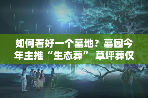 如何看好一个墓地？墓园今年主推“生态葬” 草坪葬仅需9千元