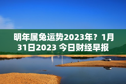 明年属兔运势2023年？1月31日2023 今日财经早报