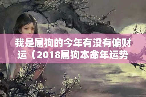 我是属狗的今年有没有偏财运（2018属狗本命年运势）