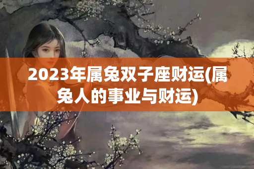 2023年属兔双子座财运(属兔人的事业与财运)