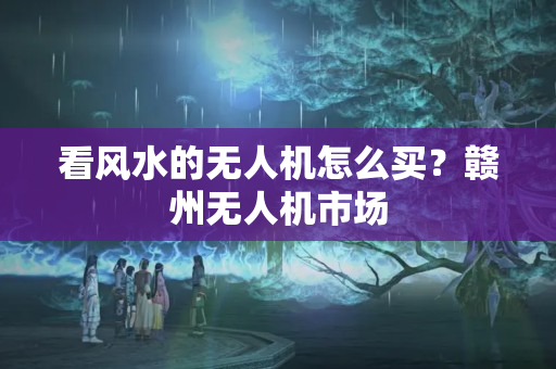 看风水的无人机怎么买？赣州无人机市场