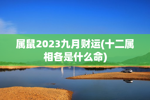 属鼠2023九月财运(十二属相各是什么命)