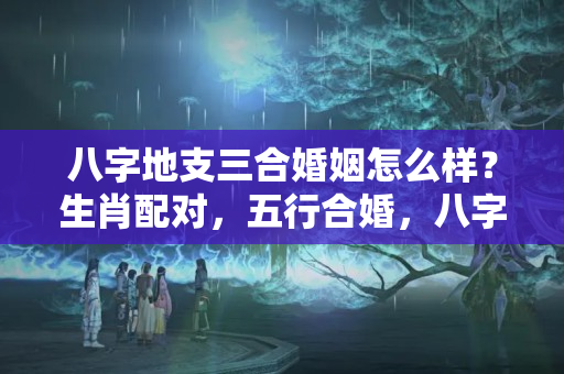 八字地支三合婚姻怎么样？生肖配对，五行合婚，八字合婚