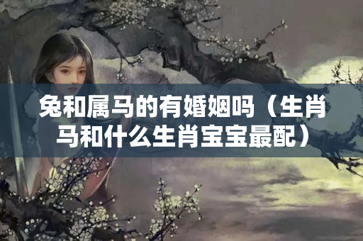 兔和属马的有婚姻吗（生肖马和什么生肖宝宝最配）