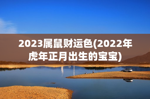 2023属鼠财运色(2022年虎年正月出生的宝宝)