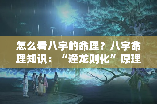 怎么看八字的命理？八字命理知识：“逢龙则化”原理教你快速查月柱，时柱