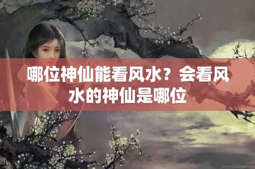 哪位神仙能看风水？会看风水的神仙是哪位