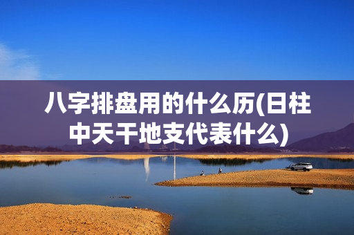 八字排盘用的什么历(日柱中天干地支代表什么)