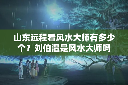 山东远程看风水大师有多少个？刘伯温是风水大师吗