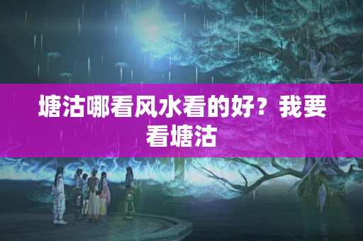 塘沽哪看风水看的好？我要看塘沽