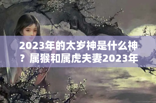 2023年的太岁神是什么神？属猴和属虎夫妻2023年运势