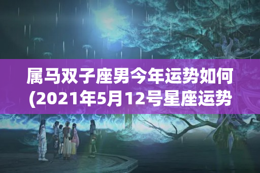 属马双子座男今年运势如何(2021年5月12号星座运势)