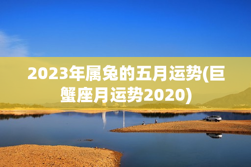 2023年属兔的五月运势(巨蟹座月运势2020)