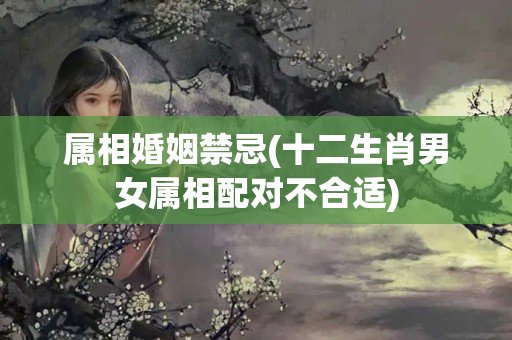 属相婚姻禁忌(十二生肖男女属相配对不合适)