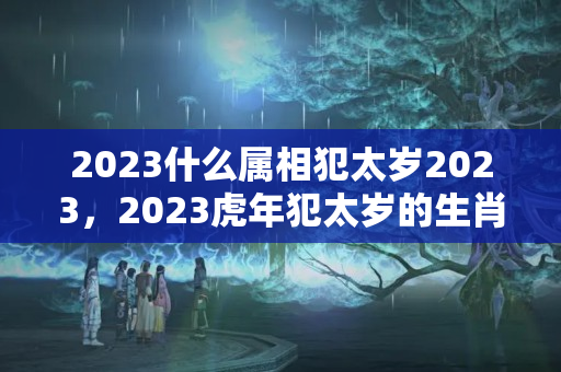 2023什么属相犯太岁2023，2023虎年犯太岁的生肖属相有哪些？