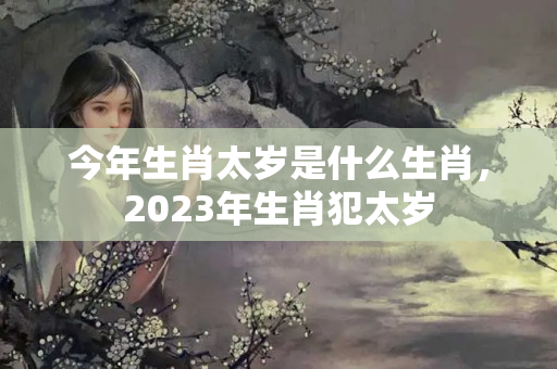 今年生肖太岁是什么生肖，2023年生肖犯太岁