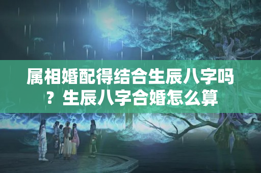 属相婚配得结合生辰八字吗？生辰八字合婚怎么算