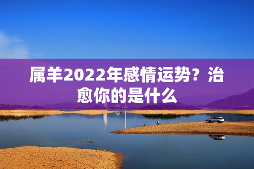 属羊2022年感情运势？治愈你的是什么