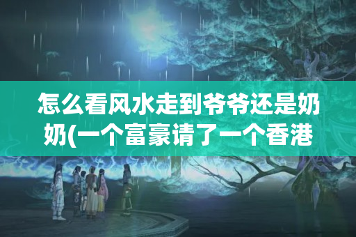 怎么看风水走到爷爷还是奶奶(一个富豪请了一个香港大师看风水)