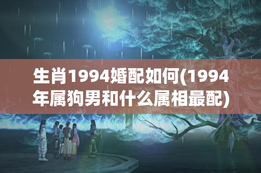 生肖1994婚配如何(1994年属狗男和什么属相最配)