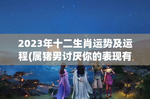 2023年十二生肖运势及运程(属猪男讨厌你的表现有哪些)