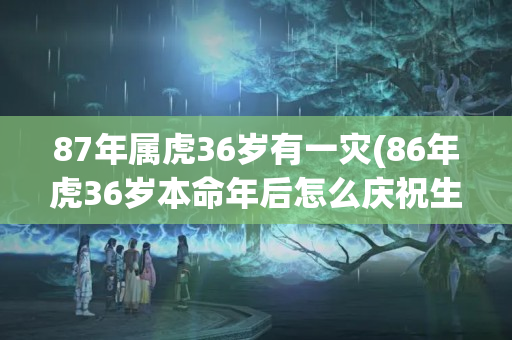 87年属虎36岁有一灾(86年虎36岁本命年后怎么庆祝生日)