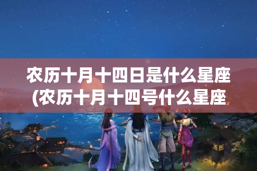 农历十月十四日是什么星座(农历十月十四号什么星座)