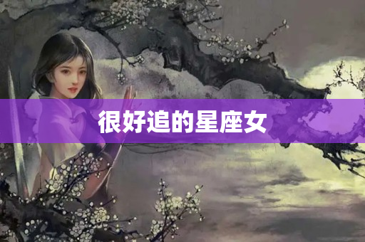 很好追的星座女