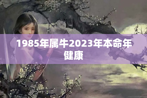 1985年属牛2023年本命年健康