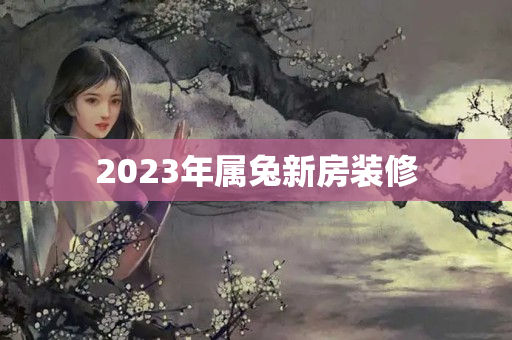 2023年属兔新房装修