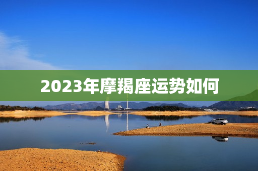 2023年摩羯座运势如何