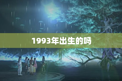 1993年出生的吗