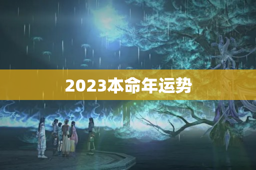 2023本命年运势