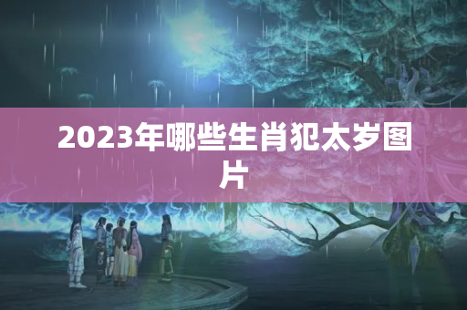 2023年哪些生肖犯太岁图片