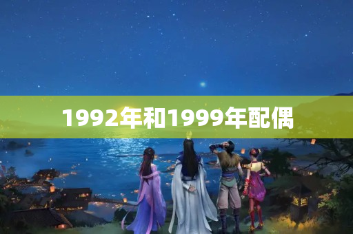 1992年和1999年配偶