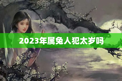 2023年属兔人犯太岁吗