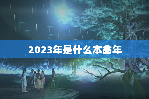 2023年是什么本命年