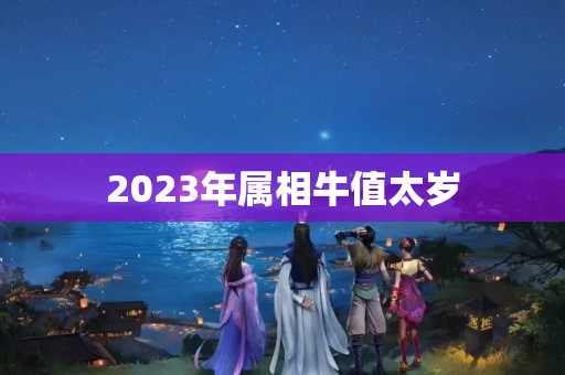 2023年属相牛值太岁