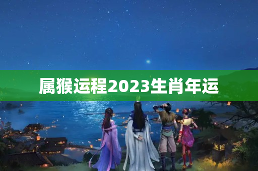 属猴运程2023生肖年运