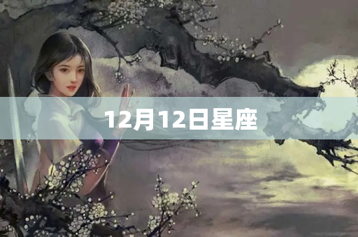 12月12日星座