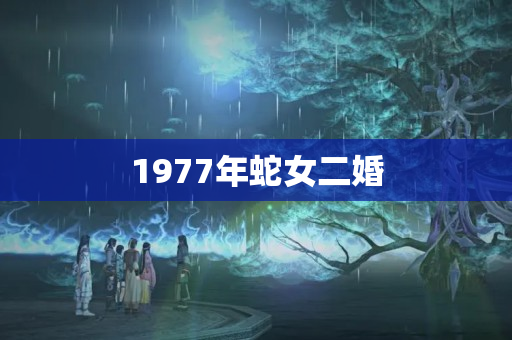 1977年蛇女二婚