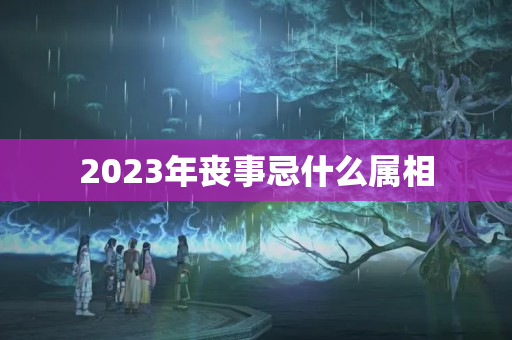 2023年丧事忌什么属相