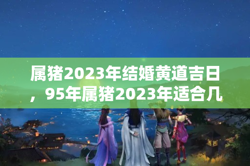 属猪2023年结婚黄道吉日，95年属猪2023年适合几月结婚