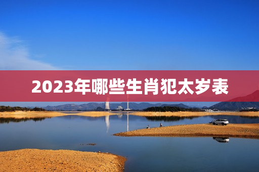 2023年哪些生肖犯太岁表