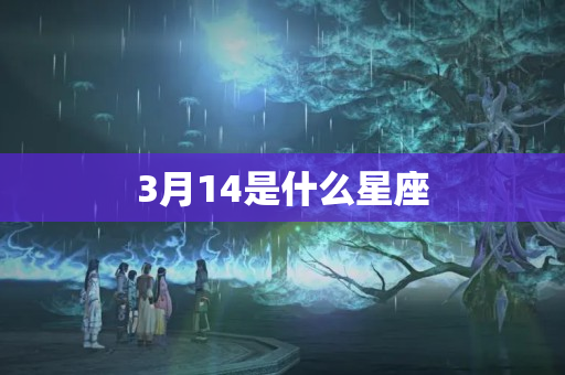 3月14是什么星座