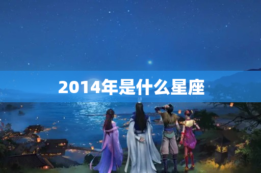 2014年是什么星座