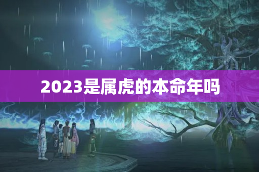 2023是属虎的本命年吗